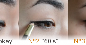 3 techniques de crayon noir sur yeux bridés